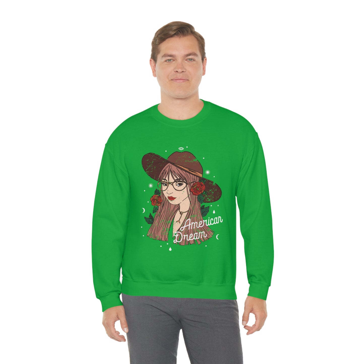 American Dream Woman Crewneck Sweatshirt