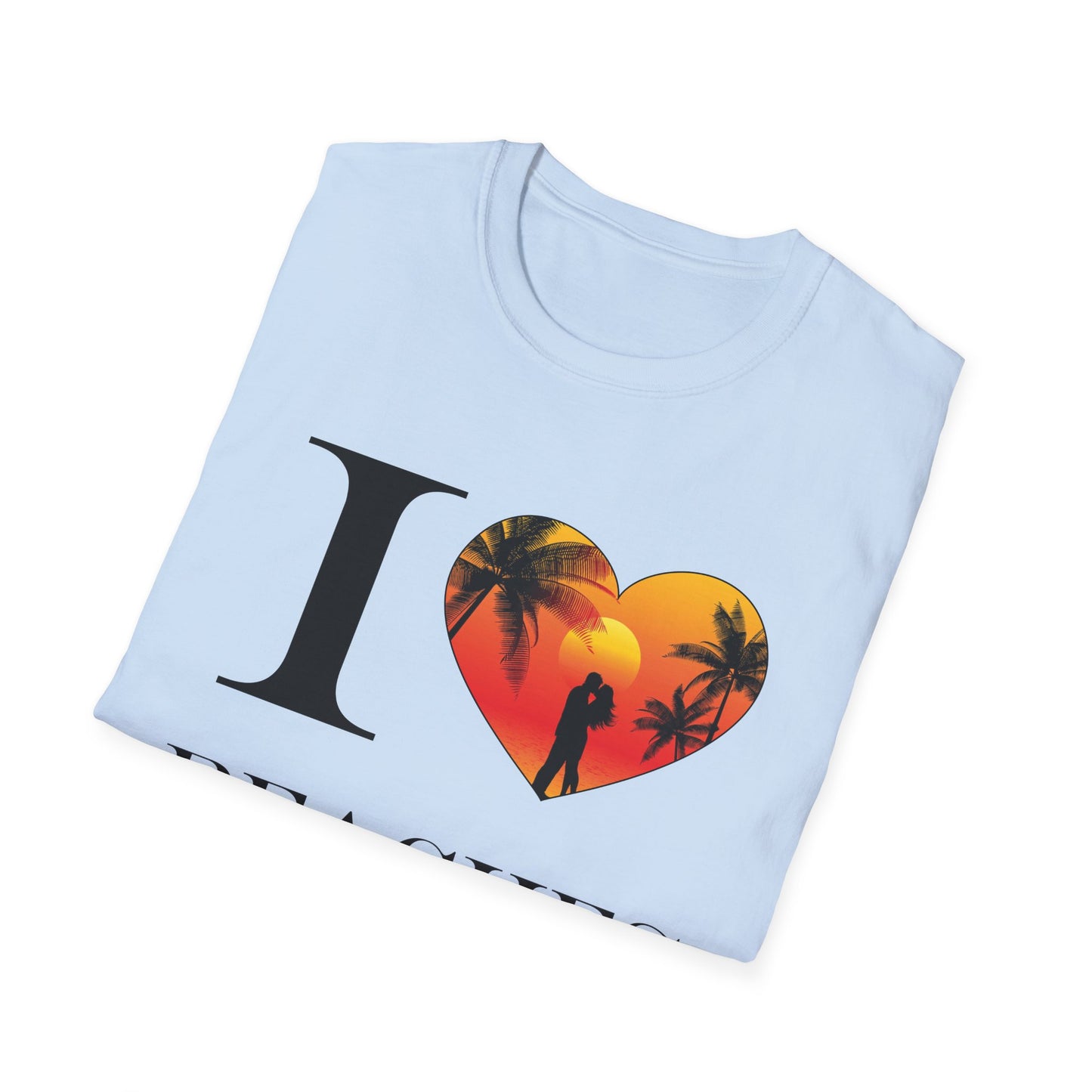 I Love Beaches T-Shirt