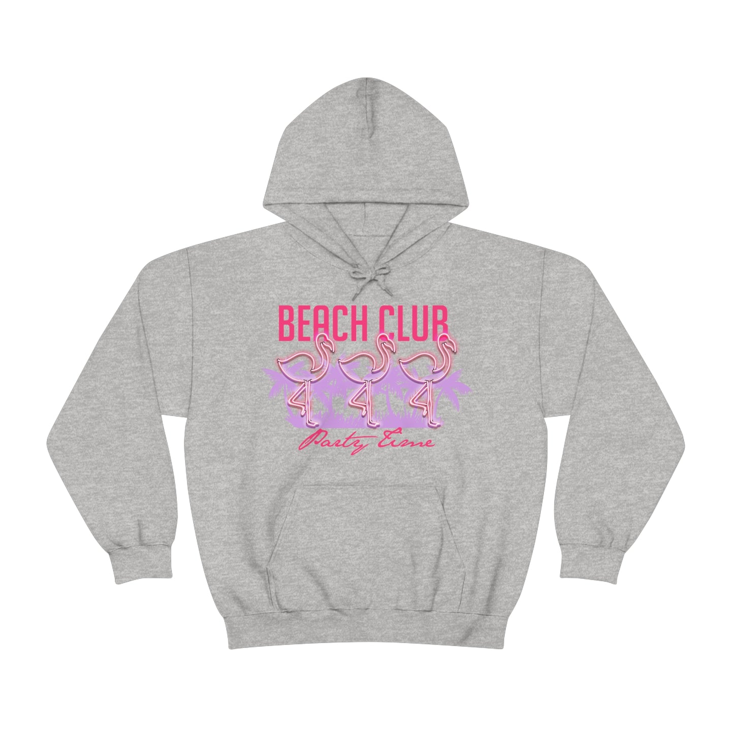 Beach Club Party Time Hoodie