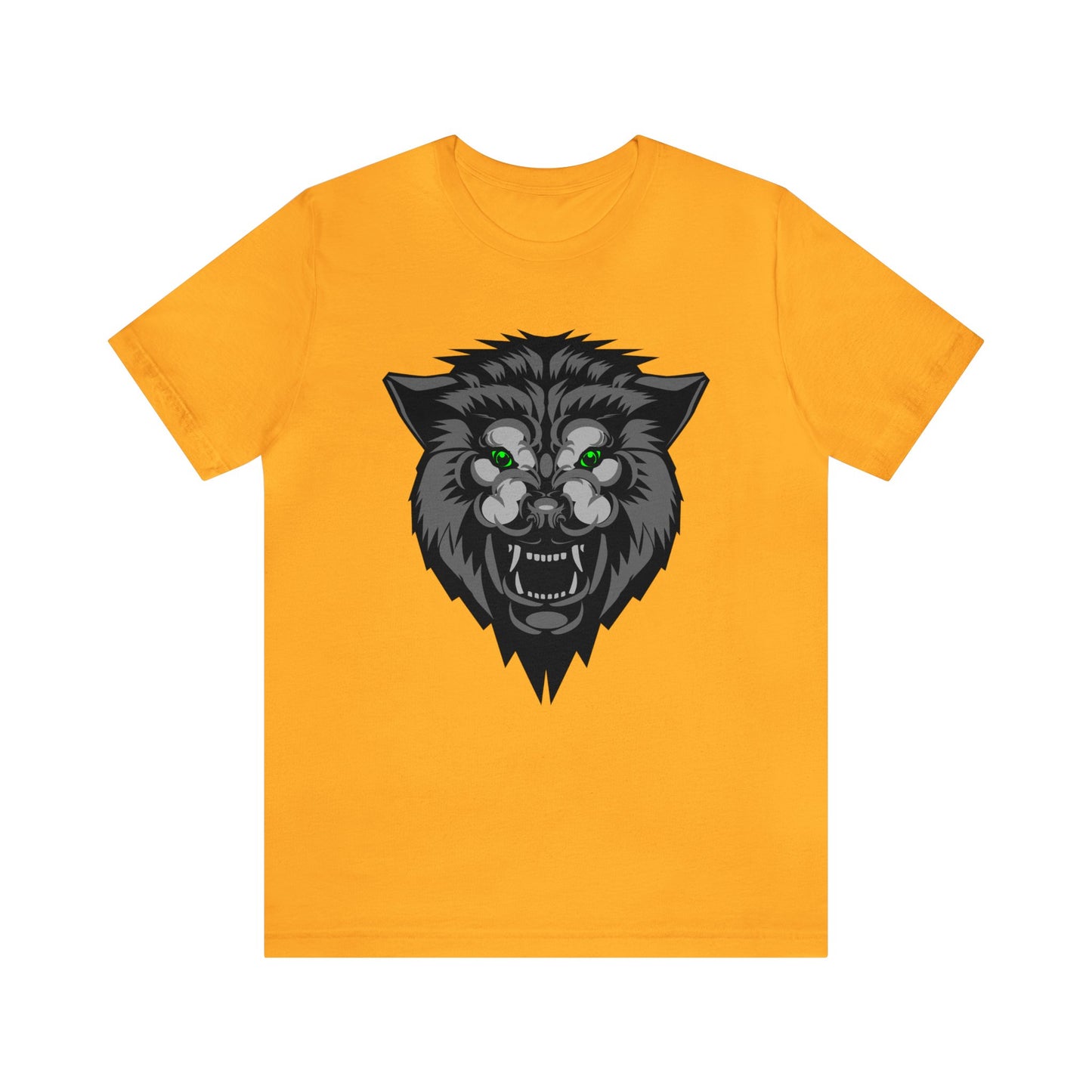 Green eyes wolf T-Shirt