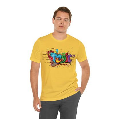 Music colorful graffiti T-Shirt