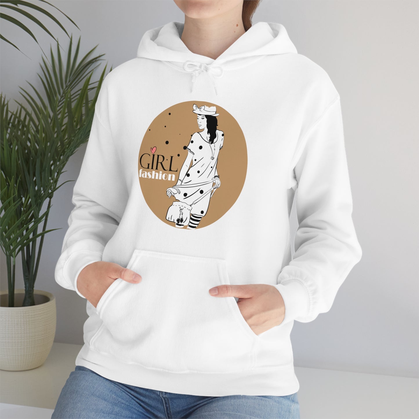 Polka dot Girl fashion Hoodie