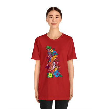 Parrot Jungle Floral T-Shirt