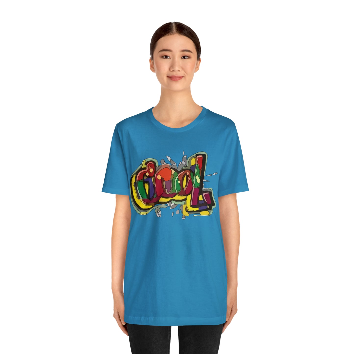 Colorful Cool graffiti T-Shirt