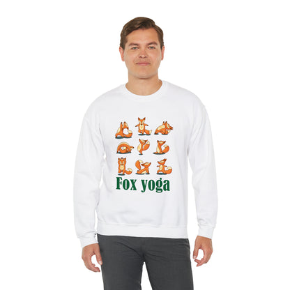 Fox yoga Crewneck Sweatshirt