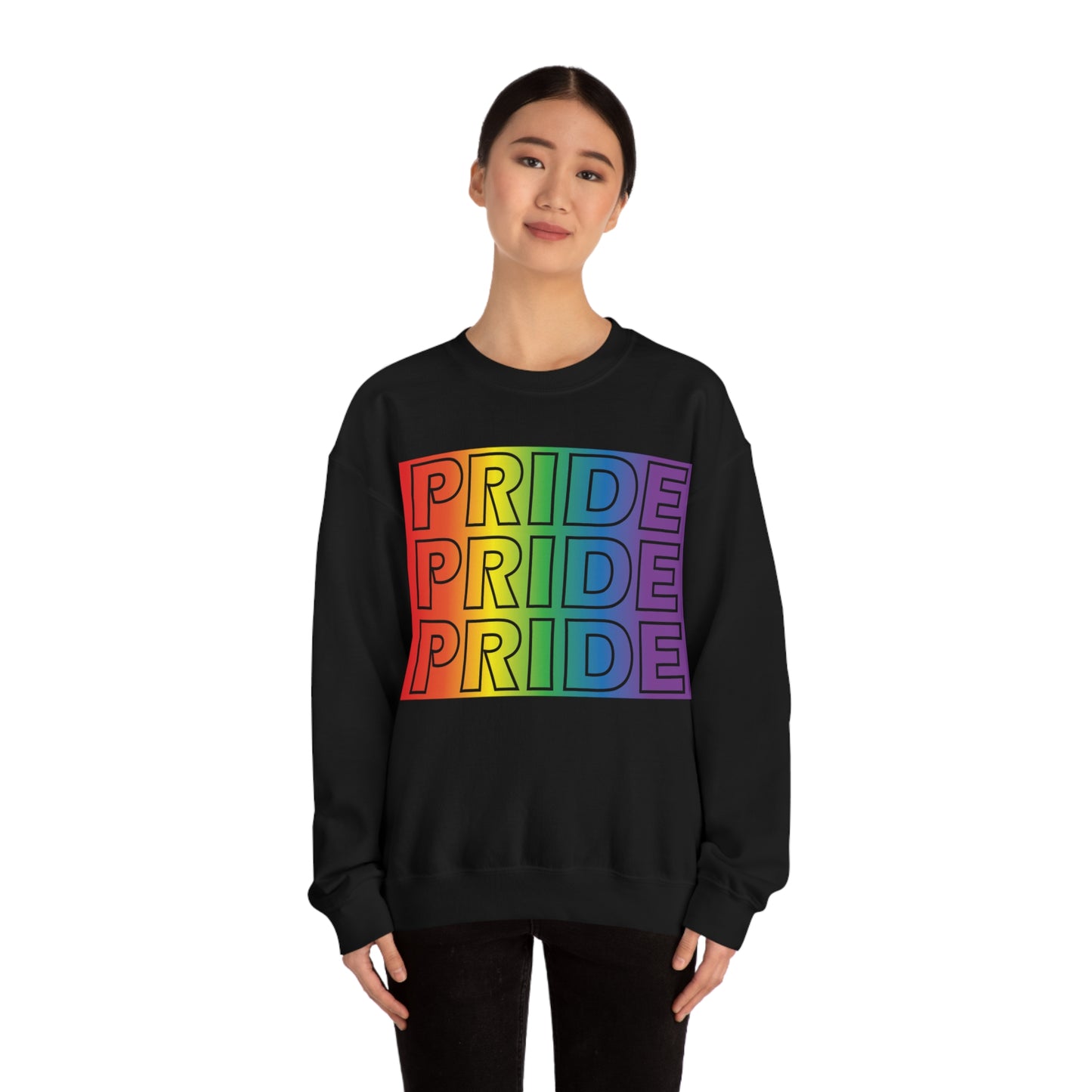 Pride Pride Pride Crewneck Sweatshirt