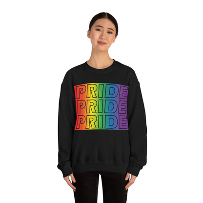 Pride Pride Pride Crewneck Sweatshirt