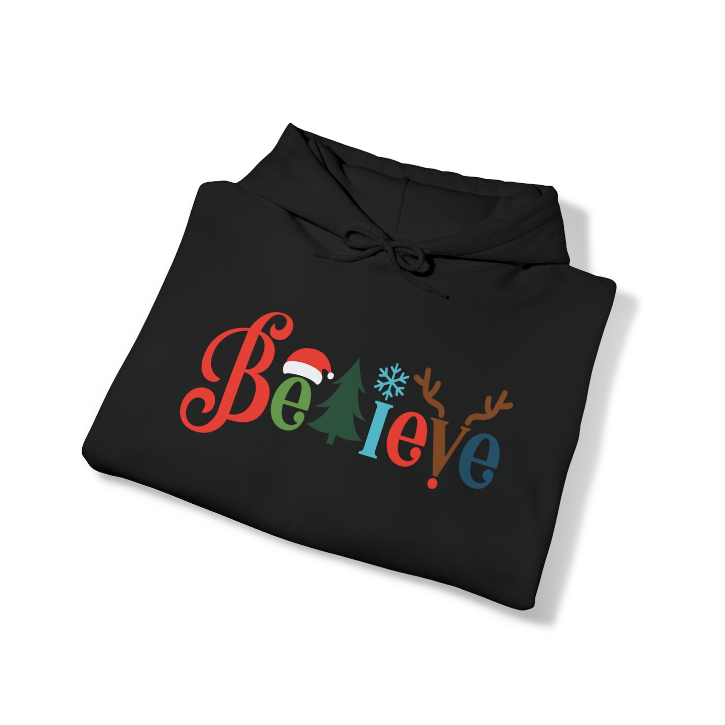 Believe tree Christmas Hoodie