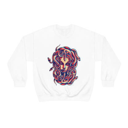 3D Medusa Crewneck Sweatshirt