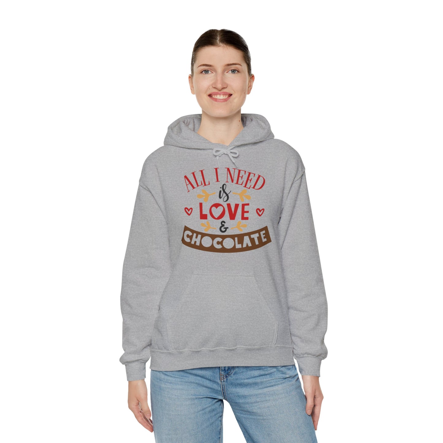 All-I-Need-is-Love-&-Chocolate Hoodie