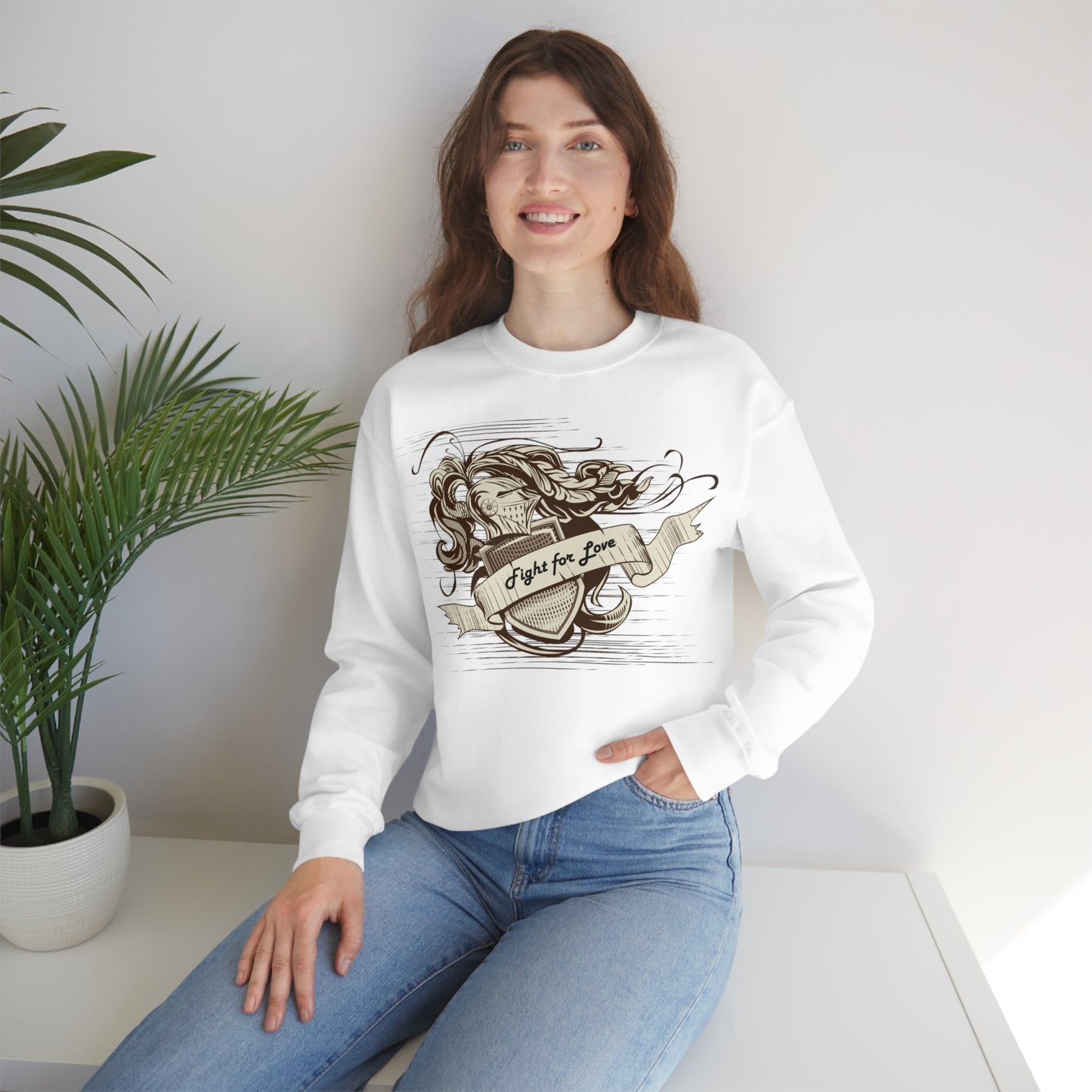 Fight For Love Crewneck Sweatshirt