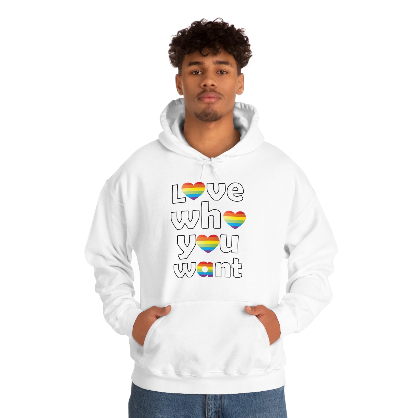 Love who you want Hoodie