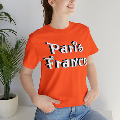 Paris France Graffiti T-Shirt