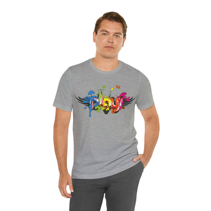 Play colorful graffiti T-Shirt