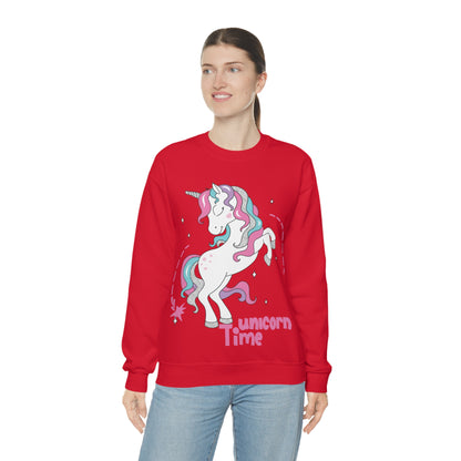 Unicorn time Crewneck Sweatshirt