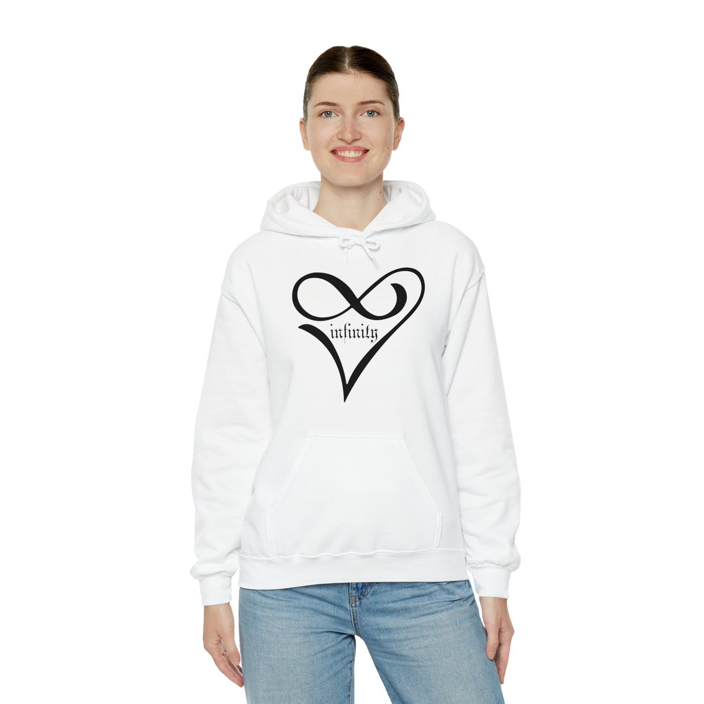 Infinity Heart symbol Hoodie