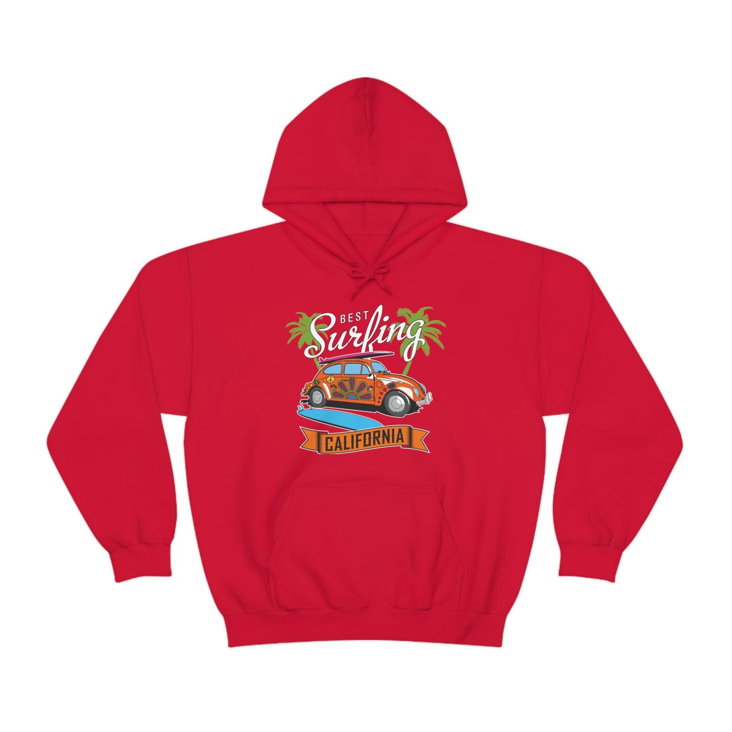 Best Surfing California Buggy Hoodie