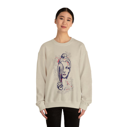 A Feather Beauty Crewneck Sweatshirt