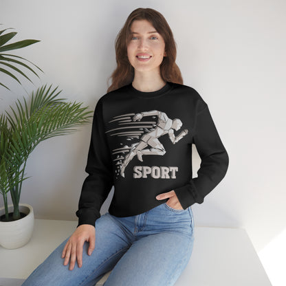 Running is a Sport Crewneck Sweatshirt