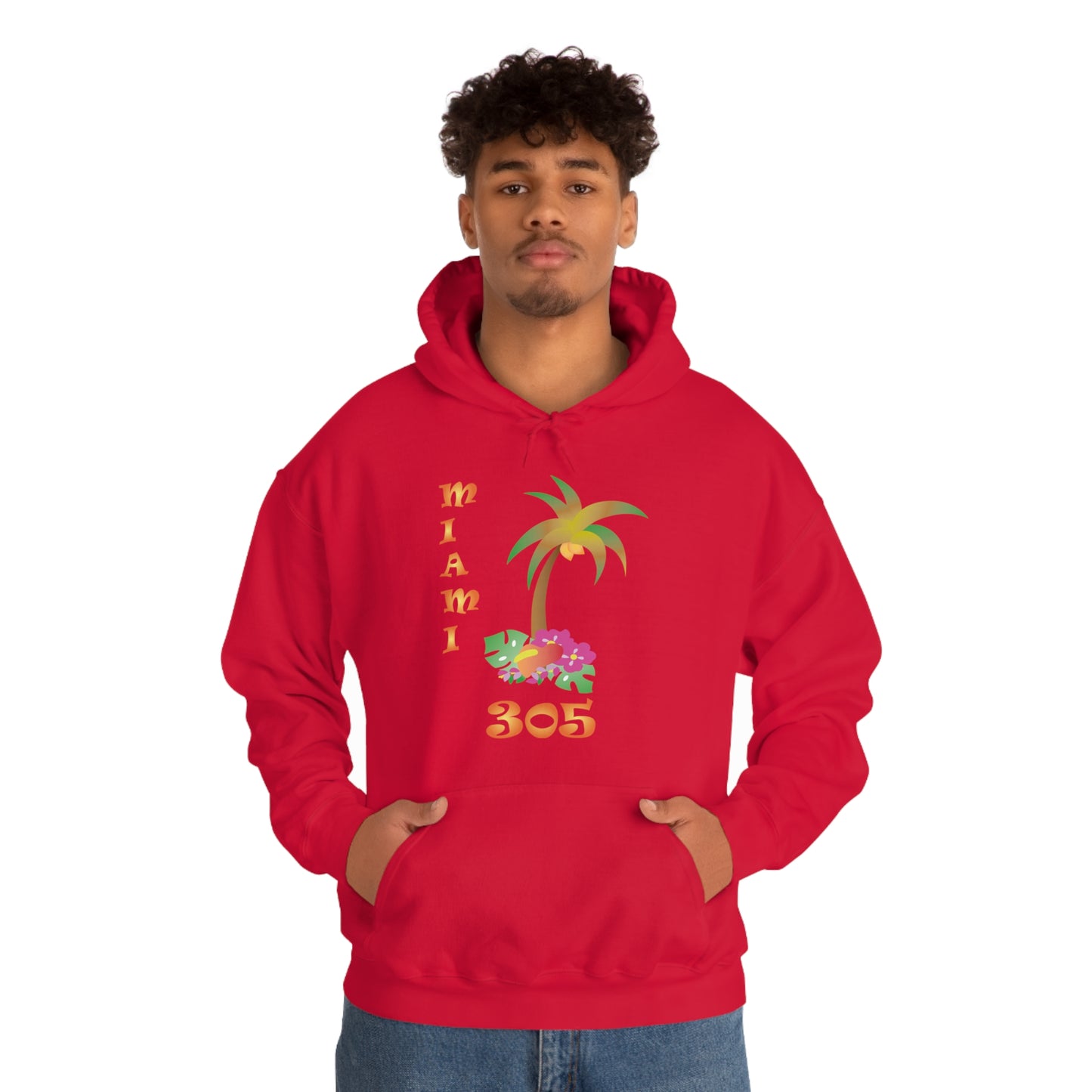 Miami Palm Tree Hoodie