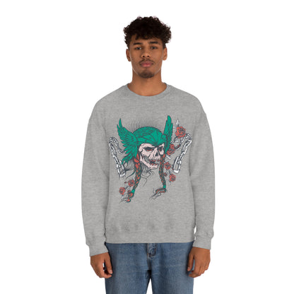 Chained Up Warrior Crewneck Sweatshirt