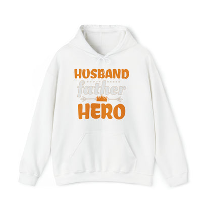 Husband Father Hero Hoodie