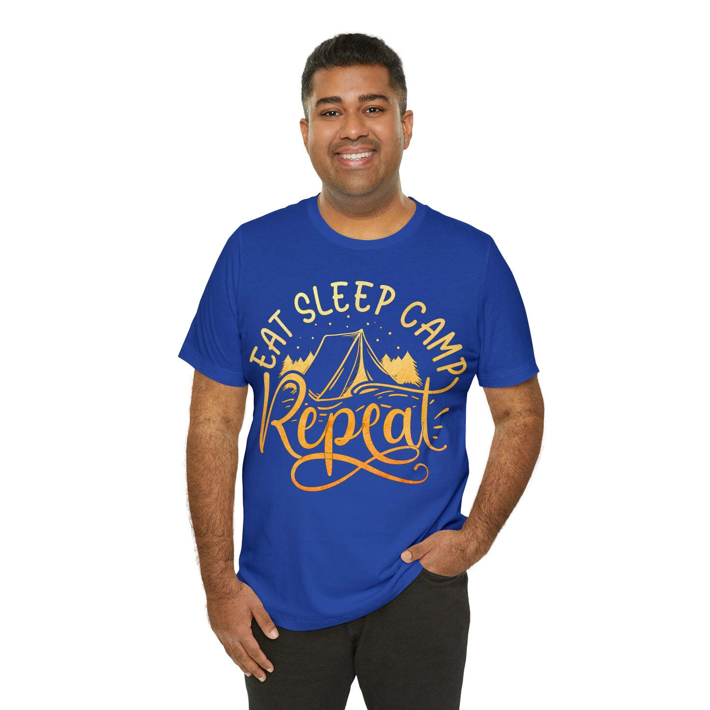 Eat Sleep Camp Repeat T-Shirt