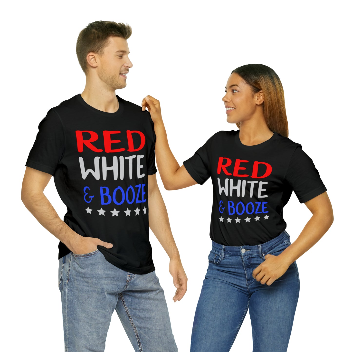 Red  White Booze T-Shirt