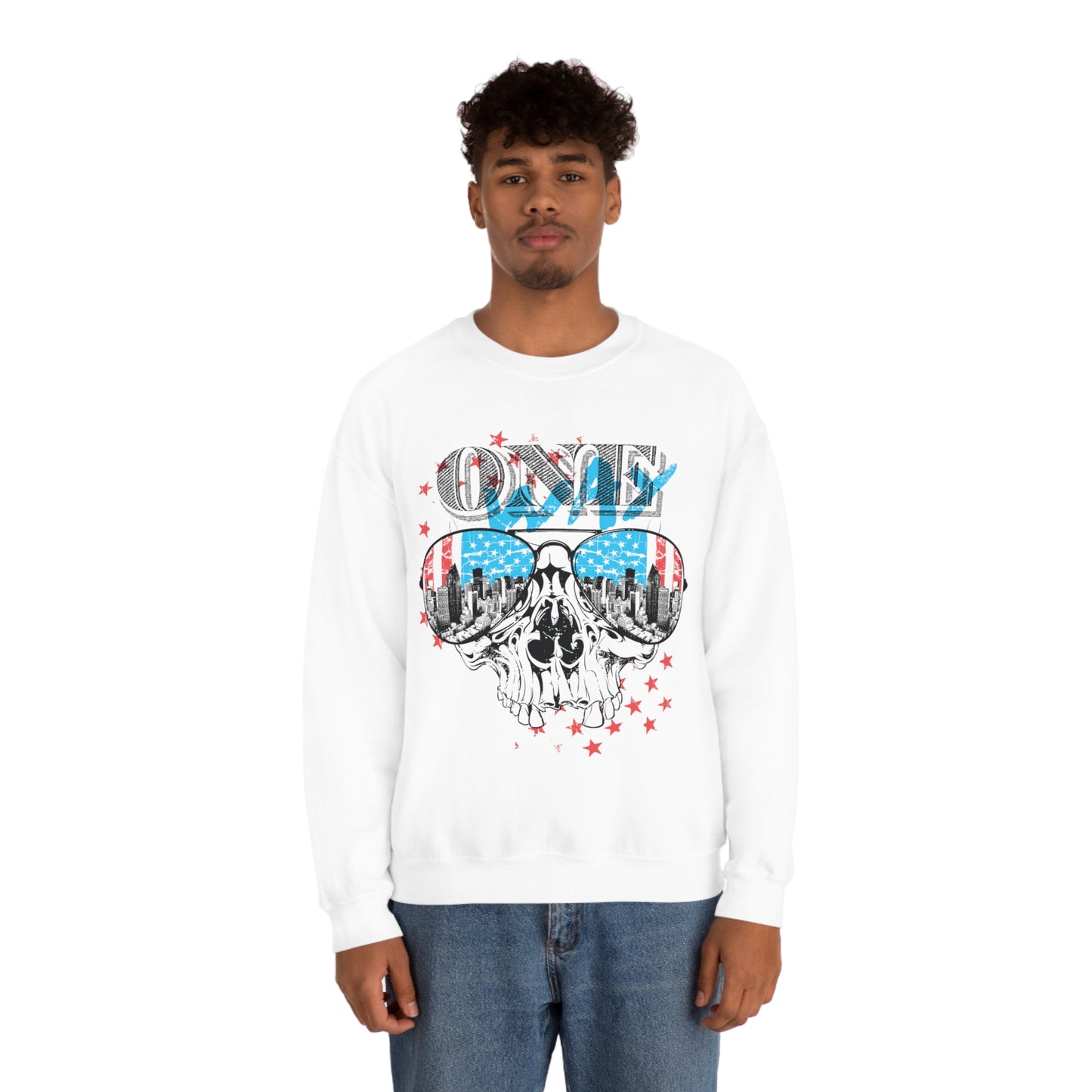 One way Crewneck Sweatshirt