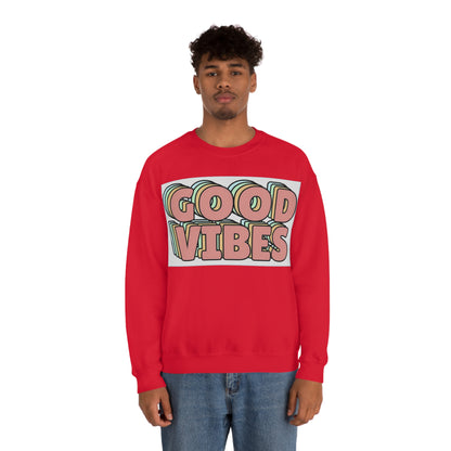 Good Vibes 3D Crewneck Sweatshirt