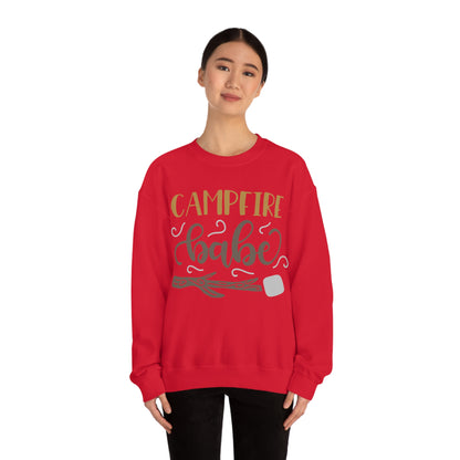 Campfire_babe Crewneck Sweatshirt