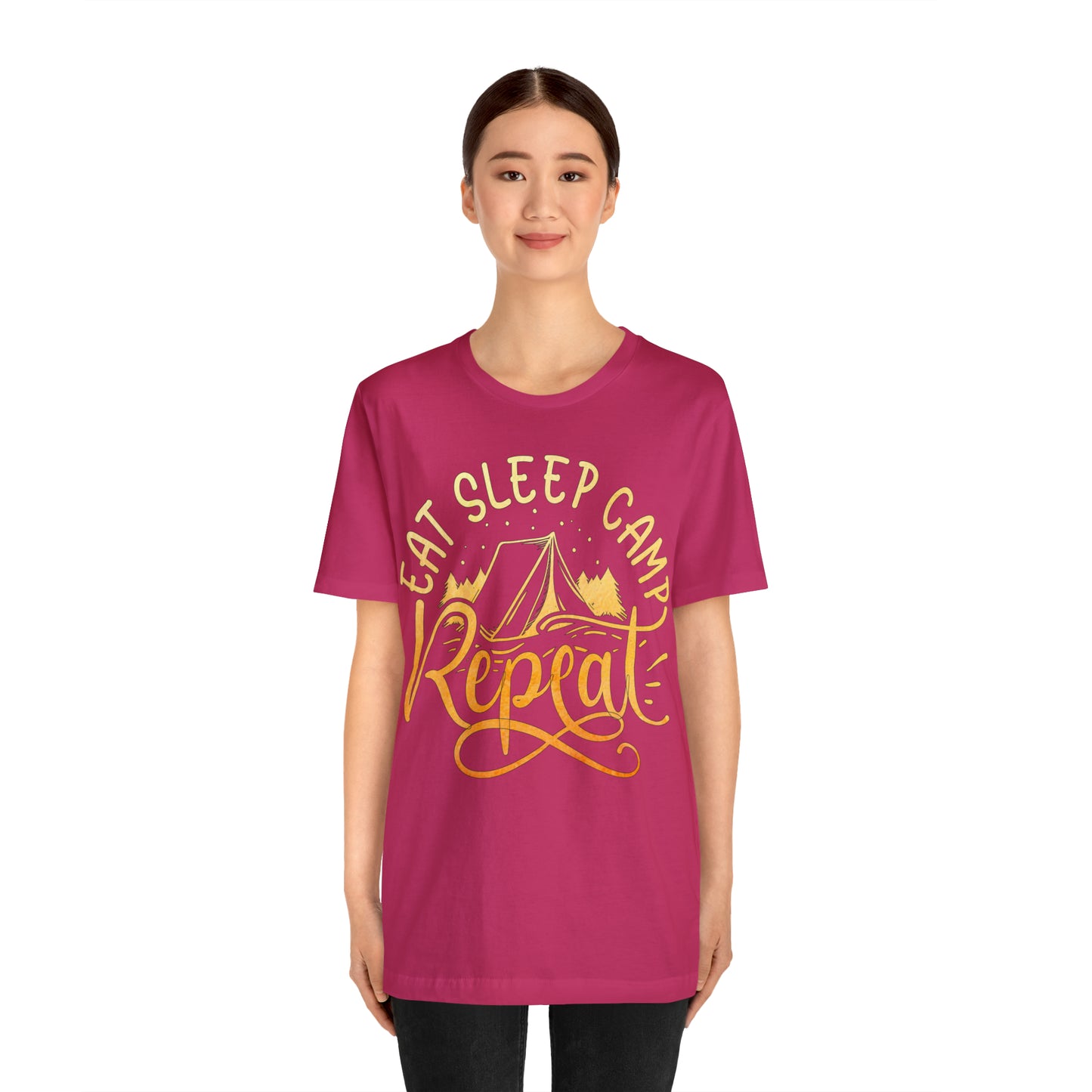 Eat Sleep Camp Repeat T-Shirt