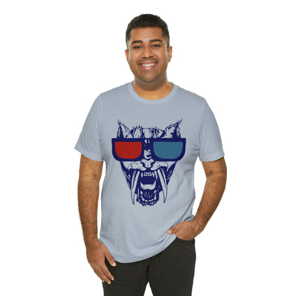 3D Glasses Tiger T-Shirt