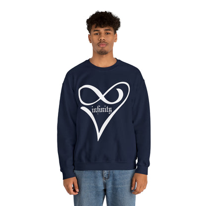 Infinity Love Heart symbol Crewneck Sweatshirt