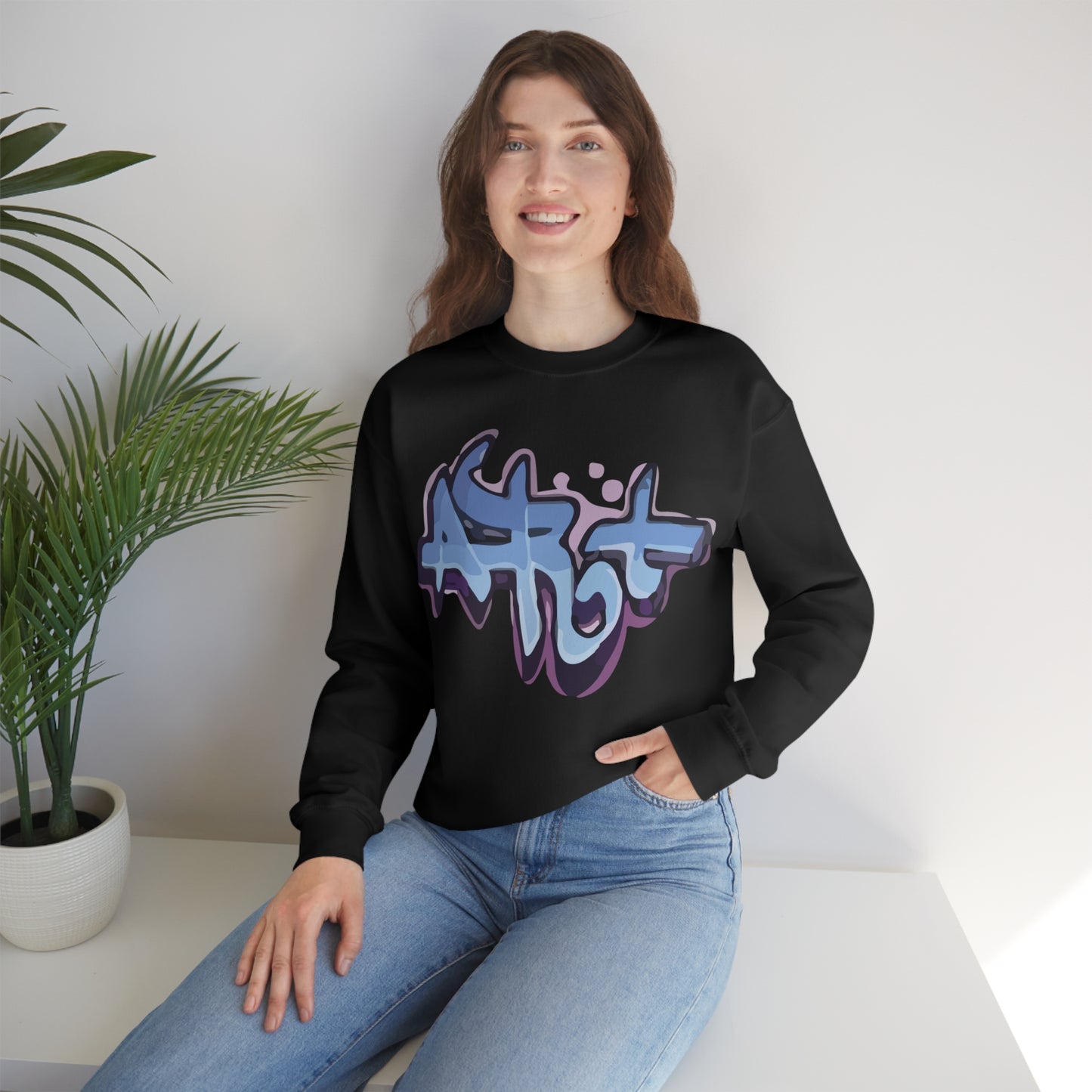 Graffiti is art Crewneck Sweatshirt