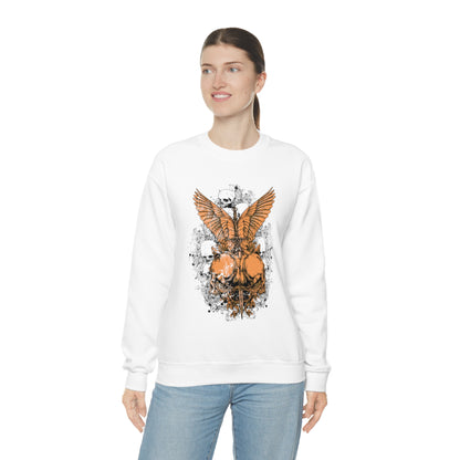 Angel Skulls Crewneck Sweatshirt