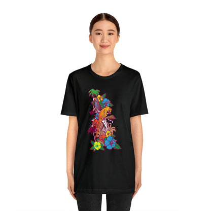 Parrot Jungle Floral T-Shirt