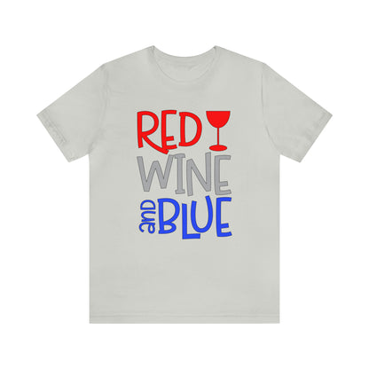 Red Wine Blue T-Shirt