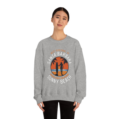 Santa Barbara sunny beach Crewneck Sweatshirt