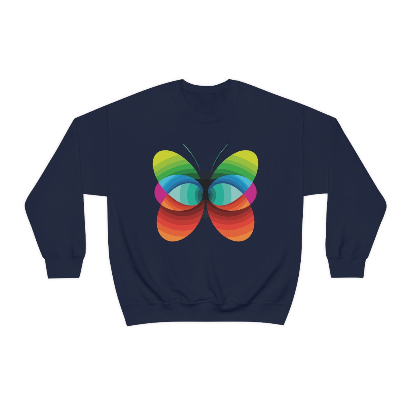 Butterfly beautiful & colorful Crewneck Sweatshirt