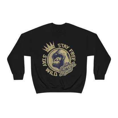 Stay free stay wild Crewneck Sweatshirt