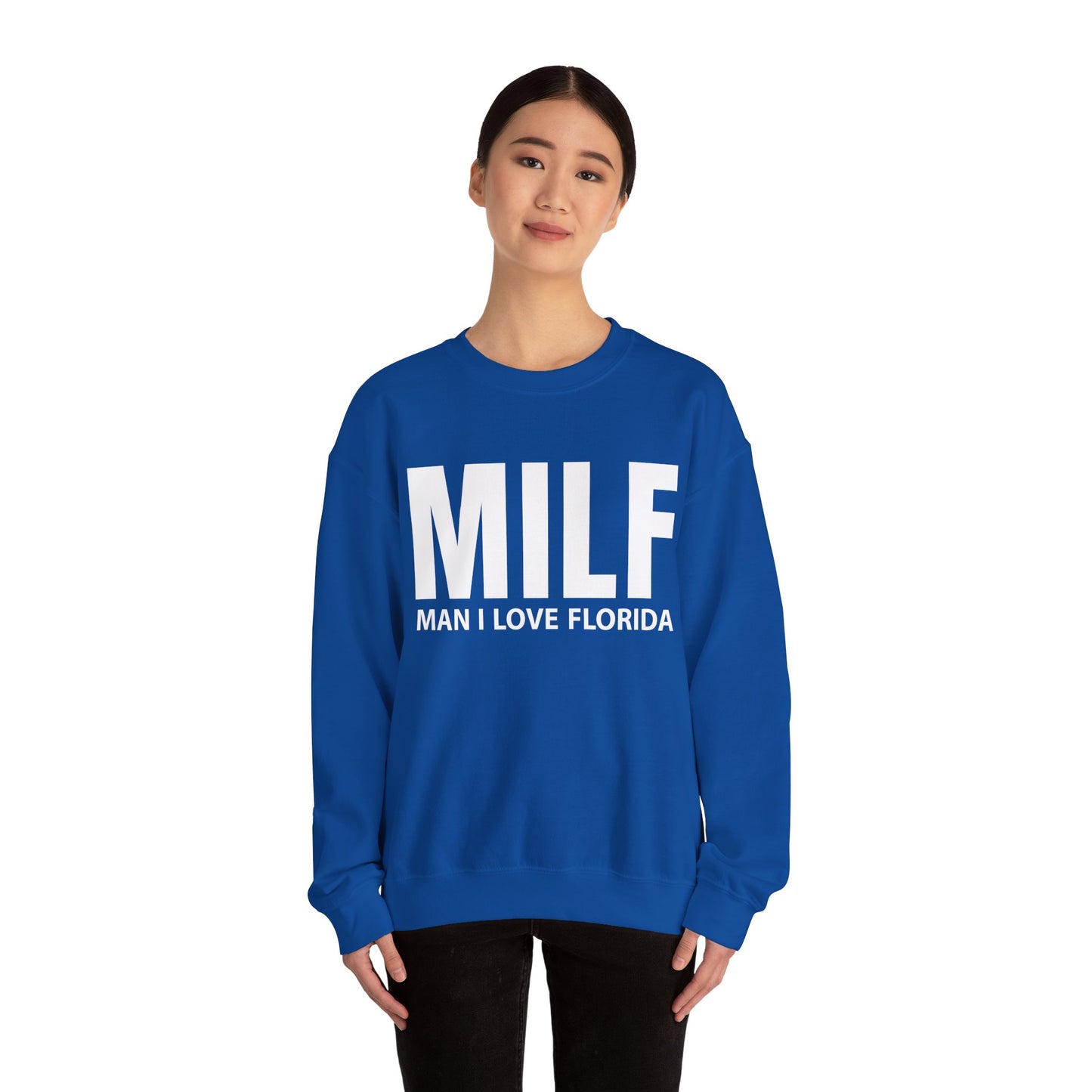 MILF  Man I love Florida Crewneck Sweatshirt