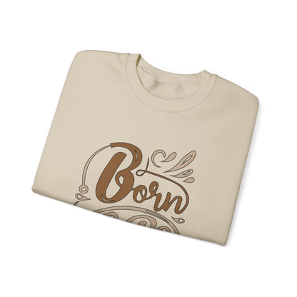 Born to be awesome Crewneck Sweatshirt