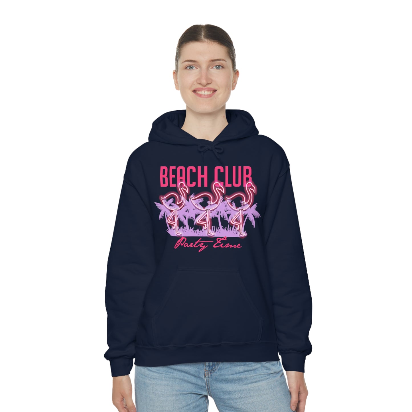 Beach Club Party Time Hoodie