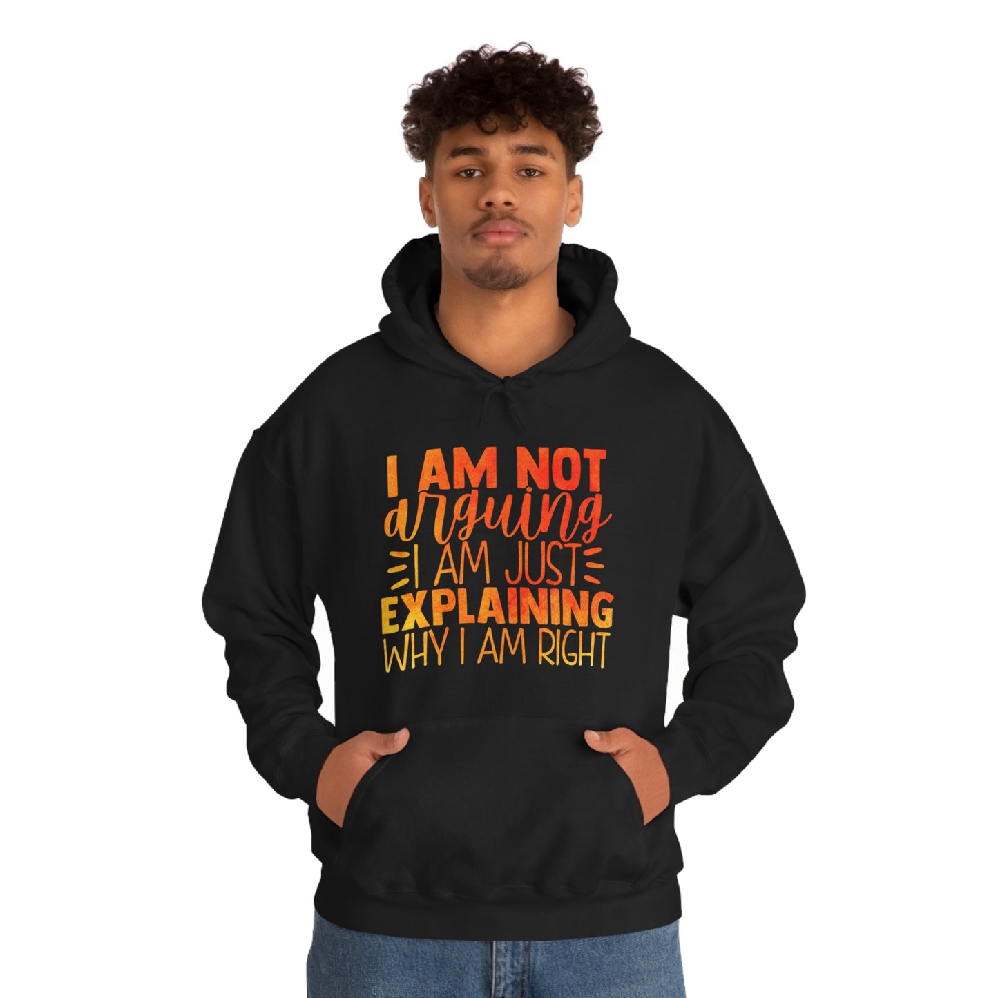 I Am Not Arguing I Am Just Explaining Why I Am Right Hoodie