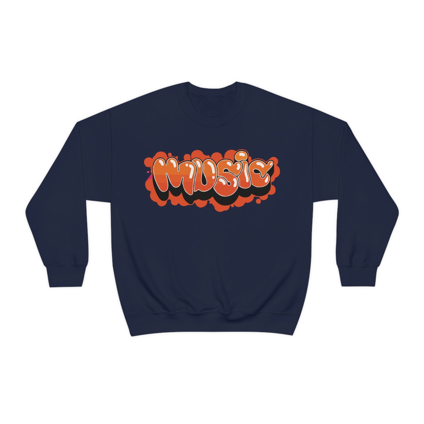 Music graffiti Crewneck Sweatshirt