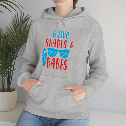 Wave Shades and Babes Hoodie