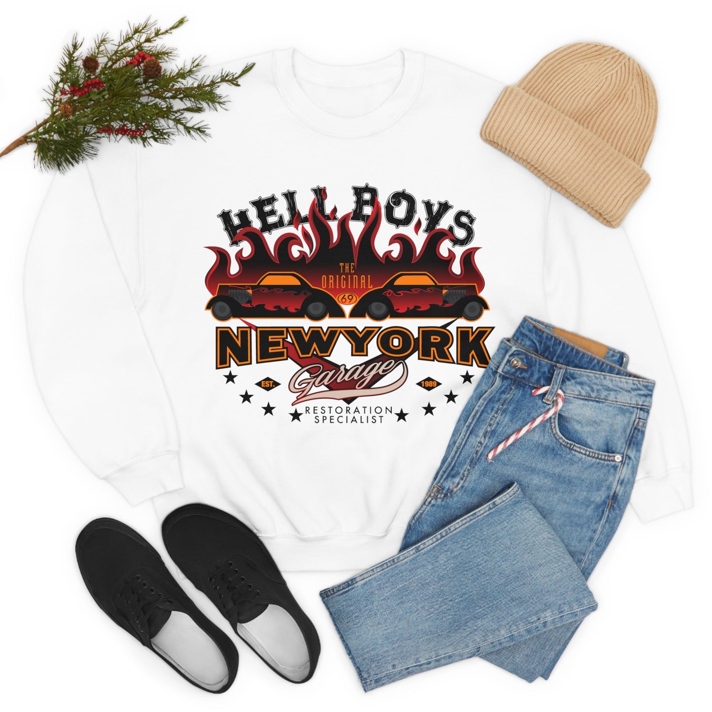 Hell Boys New York Crewneck Sweatshirt