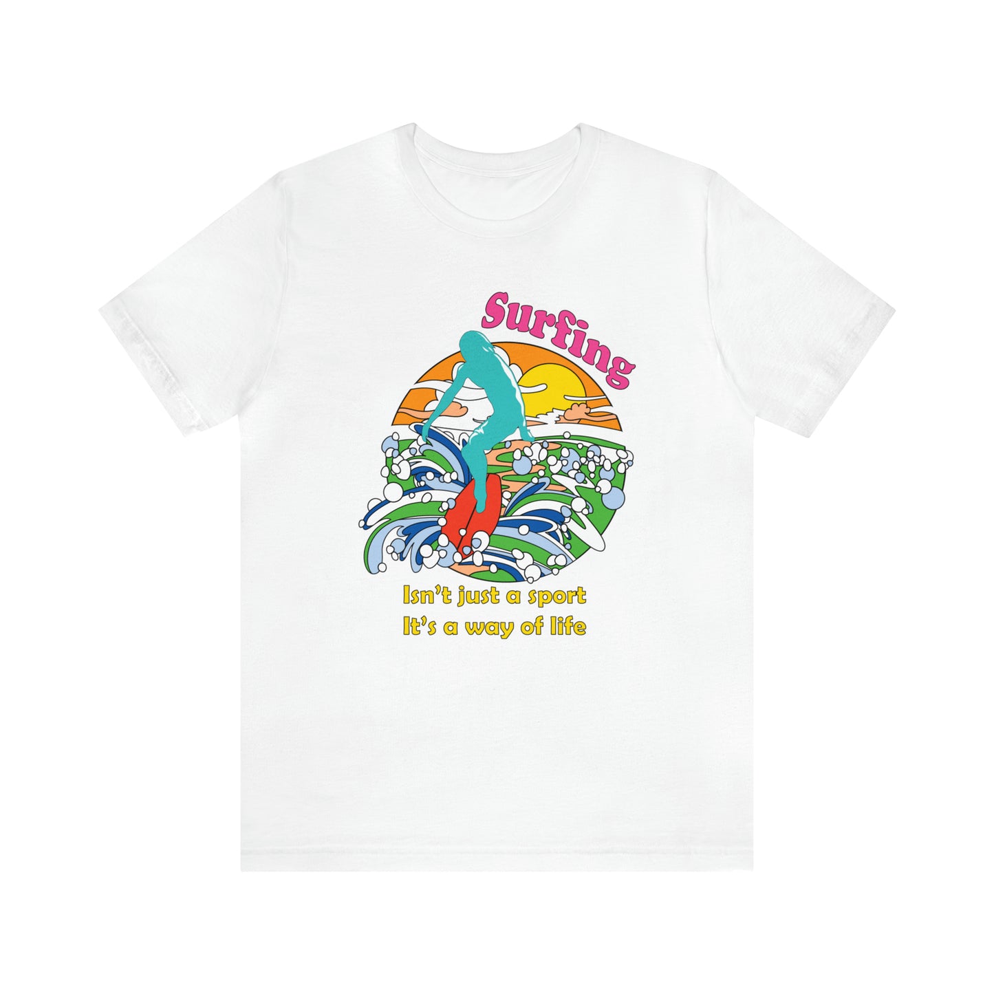 Surfing A Way of Life T-Shirt