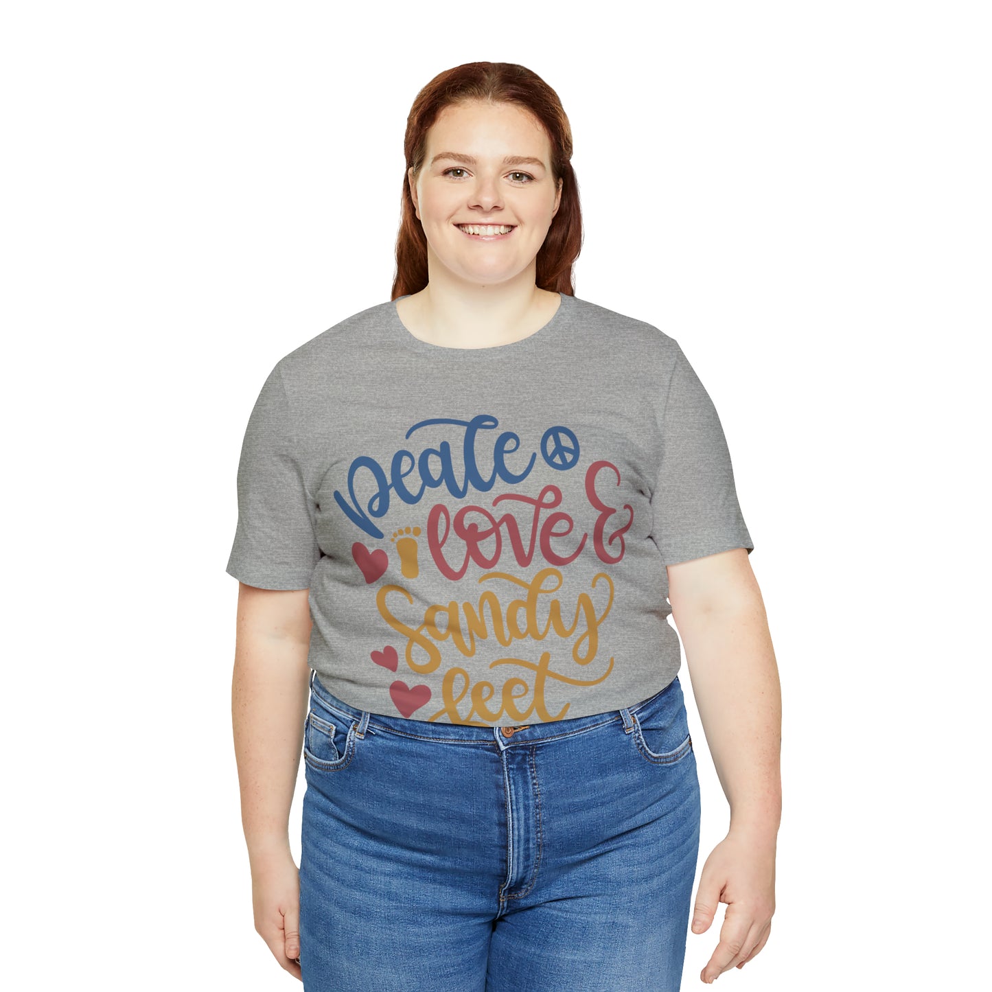 Peace_love_and_sandy_feet T-Shirt